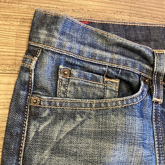 7 For All Mankind Denim Bridgette Pencil Skirt - Picture 2 of 9